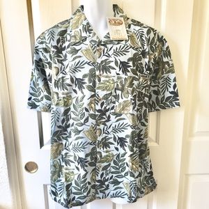 🆕💥 OP Sport Hawaiian Button Down Men’s Large